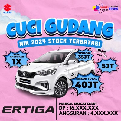 suzuki ertiga cuci gudang nik 24